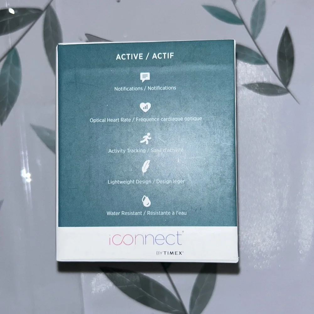 iConnect Timex Active Smartwatch w/ Heart Rate Notifications Activity Tracking